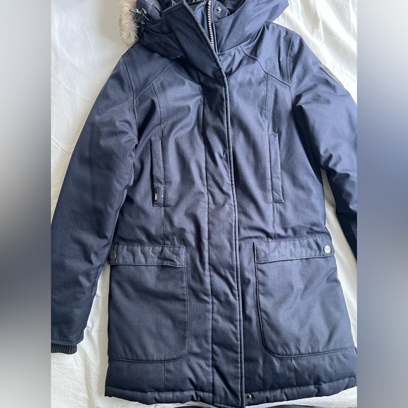 Carla Ladies Parka -CH navy in small - Picture 7 of 8